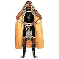 Morph Deluxe Egyptian Pharaoh Costume Men - Ancient Egyptian Costume Men - Pharaoh Costume Adult - Pharaoh Halloween Costume