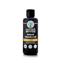 Natural Vitamin E Carrier Oil (3.4 Fl Oz Glass Bottle) - Made with Organic Ingredients - No Toxic Synthetic Chemicals - TSA-Approved Travel Size