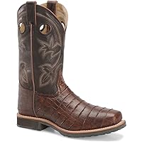 Double-H Boots - Mens - 12 Inch Wide Square ST Roper
