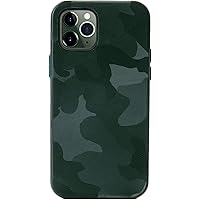 YEXIONGYAN-Case for iPhone 14/14 Plus/14 Pro/14 Pro Max Cowhide Genuine Leather Phone Case Shockproof Full Protective Back Cover Solid Stylish Case (Green,14 Pro 6.1