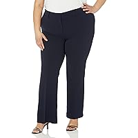Rafaella Women's Plus Size Soft Crepe Modern Fit Dress Pants (Size 16-22)