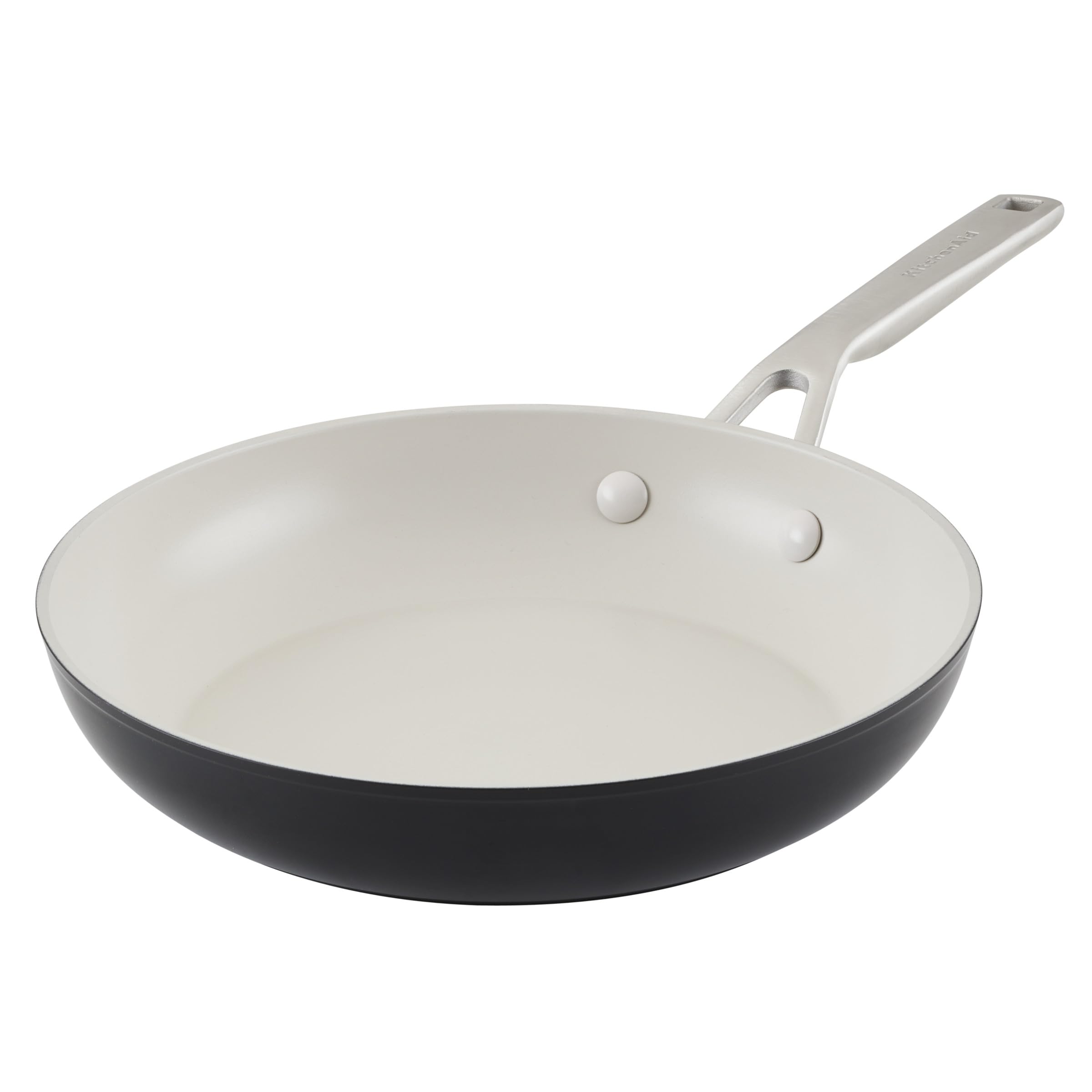 KitchenAid Hard Anodized Ceramic Nonstick Frying Pan/Skillet, 10 Inch - Matte Black