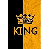 King - Notebook: Lined Notebook / Journal Gift, 120 Pages, 6x9, Soft Cover, Matte Finish (French Edition)
