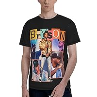 Bryson Music Tiller Shirt Men Round Neck Short Sleeve T-Shirt Summer Novelty Fashion 3D Print Graphic T Shirts