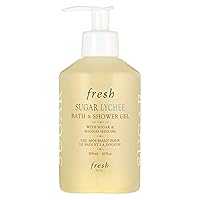 Sugar Lychee Bath & Shower Gel Pump with Mango Seed Oil 10oz (300ml)