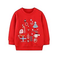 Hongshilian Unisex Kids Cute Cartoon Cotton Sweater Shirt