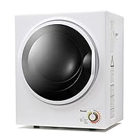 Panda 110V 850W Electric Compact Portable Clothes Laundry Dryer with Stainless Steel Tub Apartment Size 1.5 cu.ft