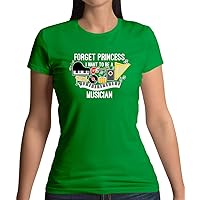 Forget Princess Musician - Womens Crewneck T-Shirt
