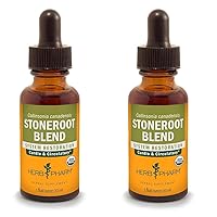 Herb Pharm Certified Organic Stoneroot Blend Liquid Extract for Cardiovascular and Circulatory Support, 1 Oz (Pack of 2)