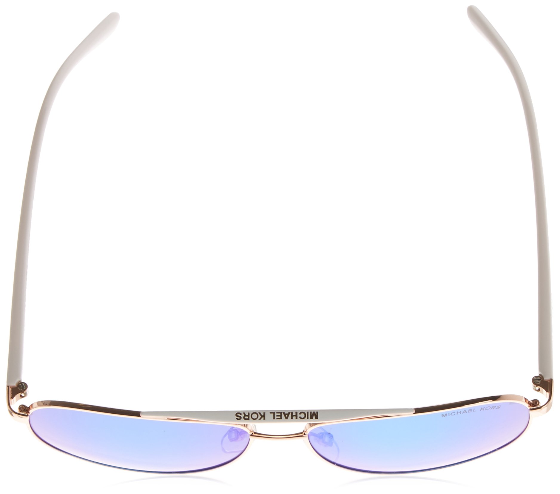 Michael Kors MK5007 104525 Rose Gold White Hvar Pilot Sunglasses Lens Category, 59mm