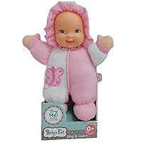 Baby's First Doll, Soft & Snuggle Butterfly, Sing & Learn, Machine Washable, Lifelike Features, for Ages 1+