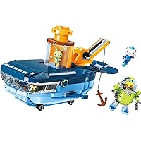 Building Block Toys The Octonauts GUP-C Vehicle & Figure Construction and Play Set Compatible with Lego Bricks Ideal Gift for Ages 8-14 630PCS (3714)
