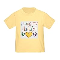 CafePress I Love My Daddy Toddler T Shirt Toddler Tee