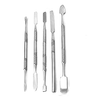 5 Pieces Spatula Chisel Set Wax Carver-Probes-Dental Picks