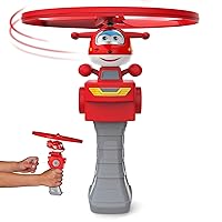 High Flying Jett, Airplane Toy Figure & Launcher, Fly Over 20 Feet, Toys for 3+ Years Old Boys and Girls, Best Birthday Gifts for Kids