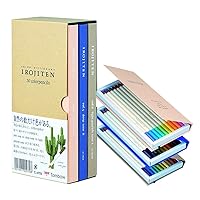 Tombow Irojiten Color Diccionario Color lpiz de maderaJuego de 30Color Set (tonos: Plido II Deep II & Light Grayish I)