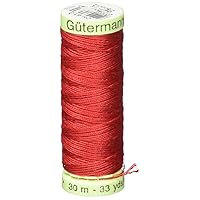 Gutermann Top Stitch Heavy Duty Thread 33 Yards-Scarlet