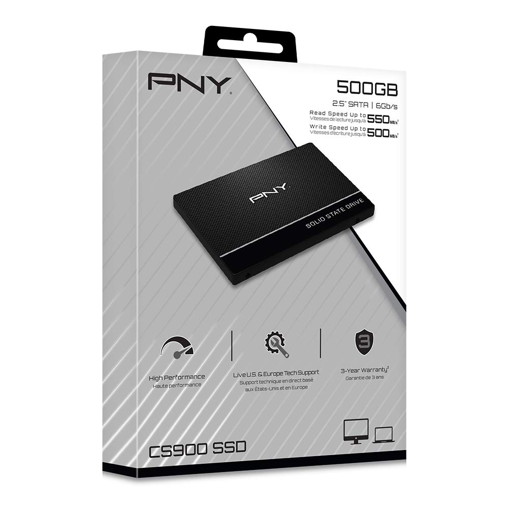 PNY CS900 500GB 3D NAND 2.5