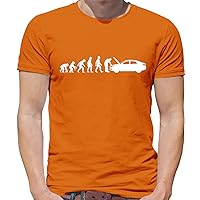 Evolution of Man Car Mechanic - Mens Premium Cotton T-Shirt