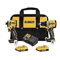 DEWALT - DCK2051D2 20V MAX XR Brushless Lithium-Ion 1/2 in. Cordless Drill Driver and Impact Driver Combo Kit with (2) Batteries