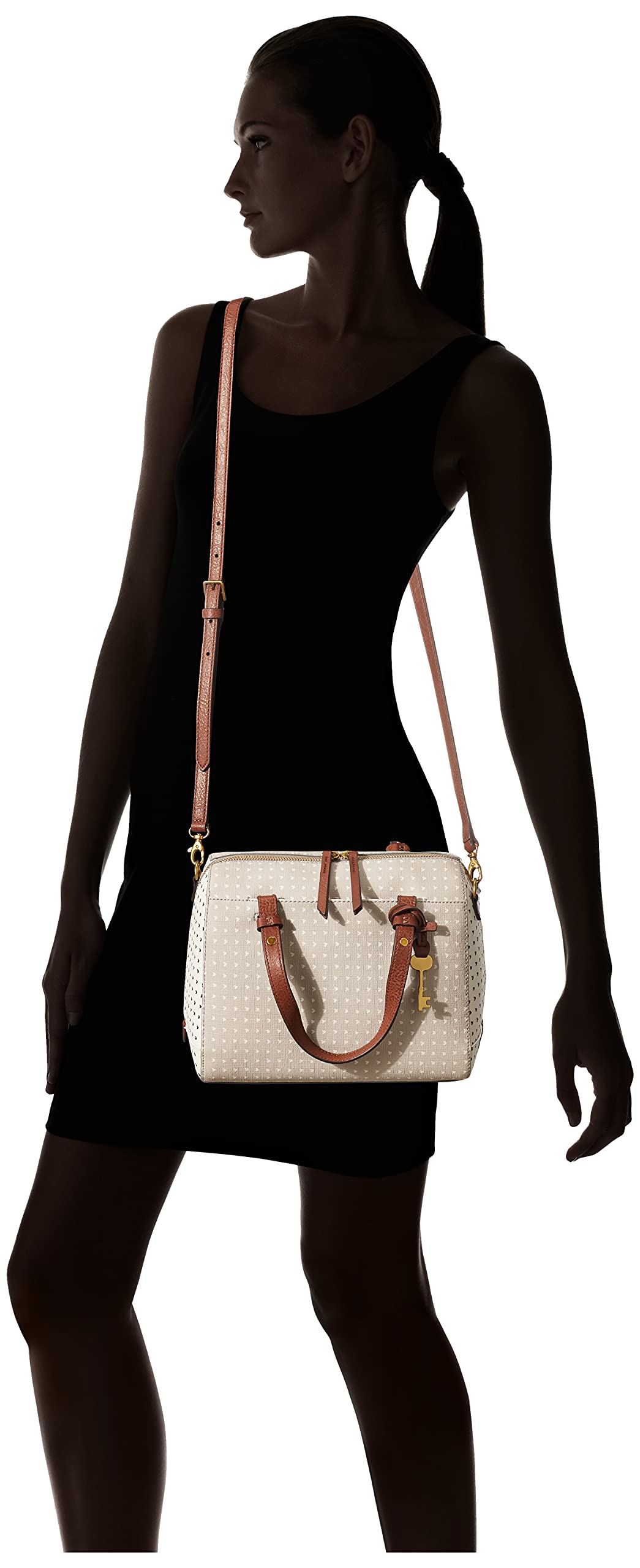 Fossil Women's Rachel Satchel Purse Handbag for Women