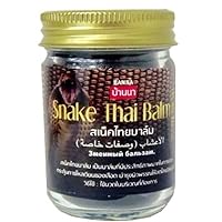 Snake Balm 50g Quick Help with Sports and Domestic Injuries Herbal Balm (Black)