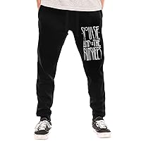 Siouxsie and The Banshees Logo Long Pants Men's Drawstring Stretch Fashion Loose Trousers Sweatpants