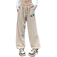Skateboard Frog Women's Pants Comfy Casual Sweatpants Baggy Joggers Running Gym Athletic Fit Trousers