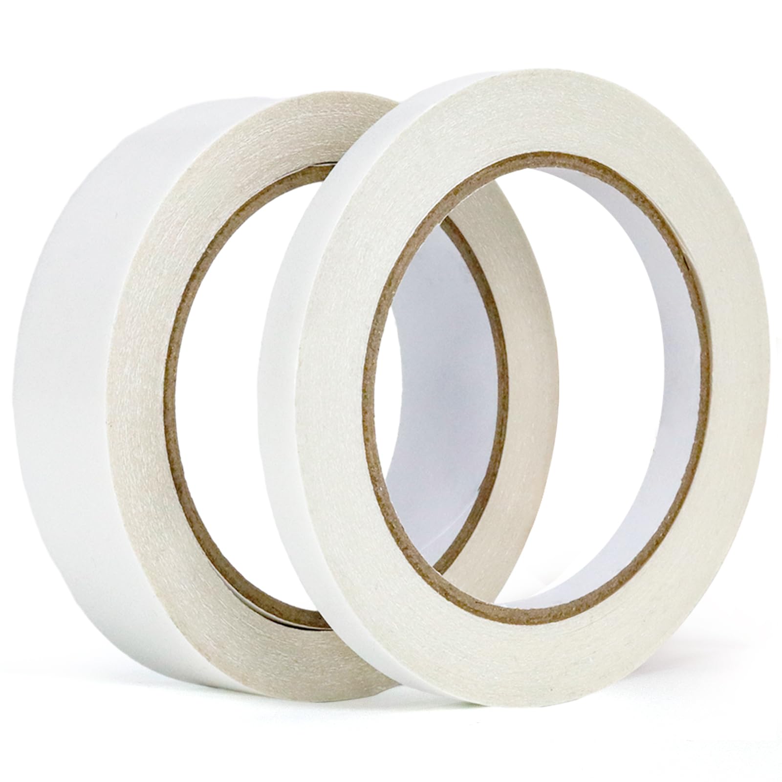 PLANTIONAL Double-Sided Sticky Fabric Tape, Two Rolls No Sewing, Gluing, or Ironing Stitch Witchery Adhesive Cloth Tape