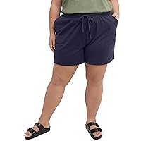 Hanes Originals, Cotton Jersey, Gym Shorts for Women, 2.5