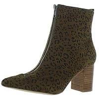 Coconuts by Matisse Womens Clarissa Faux Suede Pointed Toe Ankle Boots