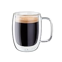 ZWILLING Glass J.A. Henckels Double Espresso Cup Set, Clear, 2-pc