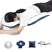 Face Down Pillow for Sleeping After Post Surgery Pillow, Eye Vitrectomy Recovery Equipment Face Down Prone Pillow, Macular Hole Retinal Detachment Lying Pillow