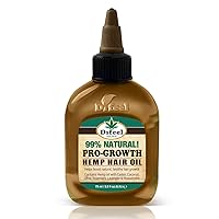 Difeel Hemp 99% Natural Hemp Hair Oil - Pro-Growth 2.5 ounce