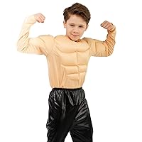 DSplay Kids Boy Muscle Shirt Costume