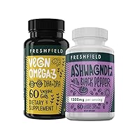 Freshfield Vegan Omega 3 and Ashwagandha