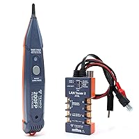 TEMPO 802K Digital LAN Network Toner and Probe Kit | Cable Toner to Troubleshoot LAN and VDV Wiring | Professional Network & Cable Tracers with Wire Toner (2024 Model)