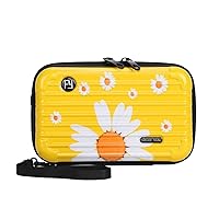 Hokuto Mini Suitcase Bag, Hard Shell Cosmetic Bag, Women Crossbody Shoulder Bag Mini Suitcase Handbag