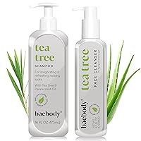 Baebody Tea Tree Shampoo & Tea Tree Cleanser bundle