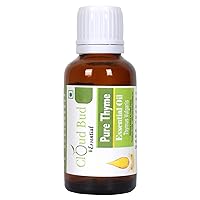Pure Thyme Essential Oil 5ml (0.169oz)- Thymus Vulgaris (100% Pure and Natural Therapeutic Grade)