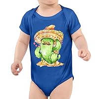 Mexican Cactus Baby bodysuit - Boys Items - Items for Cactus Lovers