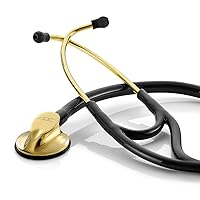 600GP Adscope Model 600 Platinum Series Cardiology Stethoscope with Tunable AFD Technology, 18K Titanium-Gold Plated Finish