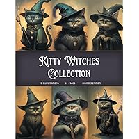 Kitty Witches Collection: Cut Out and Collage For Your Scrapbook & Junk Journal