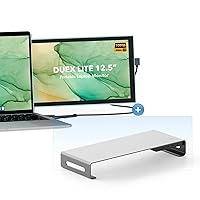 Duex Lite Portable Monitor with Monitor Riser, Mobile Pixels 12.5