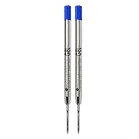 Capless Gel Ballpoint Refill to Fit Parker Ballpoint Pens, Fine Point, Blue, 2 per Pack (P422BU)