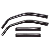 Custom Fit Side Window Deflectors for Hyundai Elantra GT - (82711), Front & Rear Set - Dark Tint