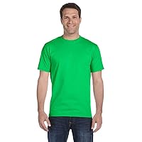 Gildan Men's Dryblend Moisture Wicking T-Shirt, Electric Green, M