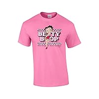 Betty Boop The Original Sass Symbol Distressed Unisex Short Sleeve T-Shirt Graphic Tee Graphic Tee-Azalea-XL