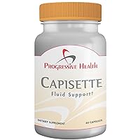 Capisette Water Retention Support - Reduces Swollen Feet, Ankles, and Legs - Reduce Swelling & Fluid Retention from Edema. Includes: Potassium, Dandelion Root, & More- Dietary Supplement (60 capsules)