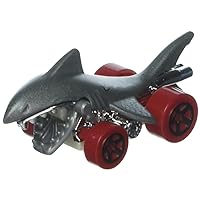 Hot Wheels 2017 Street Beasts Shark Bite (Shark Car) 243/365, Gray